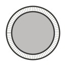 Zuma Line MX3328-2-3BT LED přisazené stropní svítidlo BALU | 32W integrovaný LED zdroj | 2700-6000K