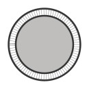 Zuma Line MX3328-2-3BT LED přisazené stropní svítidlo BALU | 32W integrovaný LED zdroj | 2700-6000K