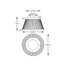 Zuma Line MX3328-2-3BT LED přisazené stropní svítidlo BALU | 32W integrovaný LED zdroj | 2700-6000K