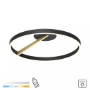 Zuma Line MX3689-1L-3BGT LED přisazené stropní svítidlo MALU | 37W integrovaný LED zdroj | 2700-6000K