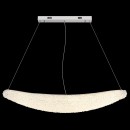 Globo 68524-40 LED závěsné stropní svítidlo KRISTALLA  | 40W integrovaný LED zdroj | 3400lm | 2700-6000K | dálkové ovládání | stmívač | chrom