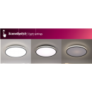 Philips 8719514431966 LED stropní svítidlo Ozziet 1x18W | 2000lm | 4000K - stmívatelné - SceneSwitch, černá