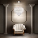 závěsné svítidlo Ideal lux Opera SB3 3x40W E14  - luxusní komplexní osvětlení
