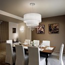 závěsné svítidlo Ideal lux Opera SB3 3x40W E14  - luxusní komplexní osvětlení