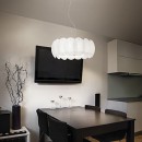 závěsné svítidlo Ideal lux Ovalino Ambra SP8 8x60W E27 - moderní design