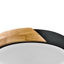 Italux PLF-13186-BK-WO LED přisazené stropní svítidlo Nastro | 24W LED | 2400lm | 3000K