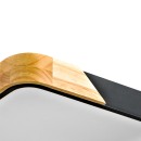 Italux PLF-13187-BK-WO LED přisazené stropní svítidlo Santer | 24W LED | 2400lm | 3000K