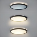 Italux PLF-63452-400R-36W-BL LED přisazené stropní svítidlo Corte | 36W integrovaný LED zdroj | 3800lm
