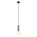 Italux PND-02340-1S-BRO závěsné stropní svítidlo Aldeva E27