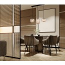 Italux PND-112038-3-BRO+AMB závěsné stropní svítidlo Hatella E27