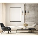 Italux PND-14290-3A-BK-BRO závěsné stropní svítidlo Isidora GU10