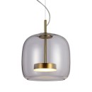 Italux PND-17760A-BRSS-SG LED závěsné stropní svítidlo Caste | 10W LED | 850lm | 3000K