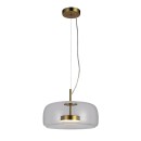 Italux PND-17760B-BRSS-SG LED závěsné stropní svítidlo Caste | 10W LED | 850lm | 3000K