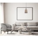 Italux PND-22374C-BK závěsné stropní svítidlo Nerom E27