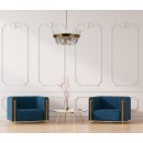 Italux PND-22450-5A-HBR závěsné stropní svítidlo Altoya | 5x40W E14