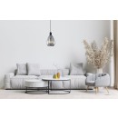 Italux PND-27812-BK-SG závěsné stropní svítidlo Zulo E27