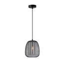 Italux PND-28612-BK-SG závěsné stropní svítidlo Amiria E27