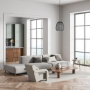 Italux PND-28612-BK-SG závěsné stropní svítidlo Amiria E27