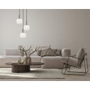 Italux PND-31981-3S-SC-WH závěsné stropní svítidlo Penzi | 40W E27 | stříbrná