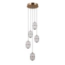 Italux PND-34375-5-HBR LED závěsné stropní svítidlo Alani | 28W LED | 2184lm | 3000K