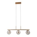 Italux PND-34381-3-HBR LED závěsné stropní svítidlo Velada | 15W LED | 610lm | 3000K