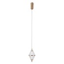 Italux PND-34395-1-HBR LED závěsné stropní svítidlo Fuente | 5W LED | 422lm | 3000K