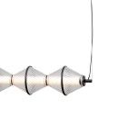 Italux PND-34395-5-BK LED závěsné stropní svítidlo Fuente | 25W LED | 1576lm | 3000K