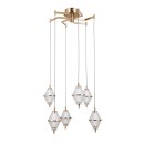 Italux PND-34395-6-HBR LED závěsné stropní svítidlo Fuente | 30W LED | 1795lm | 3000K