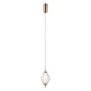 Italux PND-34403-1-HBR LED závěsné stropní svítidlo Sevil | 5W LED | 303lm | 3000K