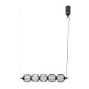 Italux PND-34405-5-BK LED závěsné stropní svítidlo Pedro | 20W LED | 793lm | 3000K