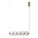 Italux PND-34405-5-HBR LED závěsné stropní svítidlo Pedro | 20W LED | 793lm | 3000K