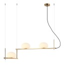 Italux PND-357783-BRO+W závěsné stropní svítidlo Kernio | 3x25W G9