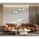 Italux PND-357784-BK+W závěsné stropní svítidlo Kernio | 4x25W G9