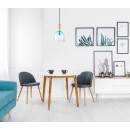 Italux PND-37462A-MC-GD závěsné stropní svítidlo Manso E14