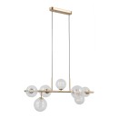 Italux PND-40717-7-HBR závěsné stropní svítidlo Toledo G9