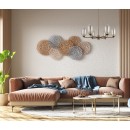 Italux PND-4215-6-HBR závěsné stropní svítidlo Perano | 6x5W G9