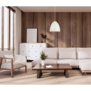 Italux PND-43445-1L-WH závěsné stropní svítidlo Leilani E27