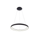 Italux PND-53675-048RPC-BK LED závěsné stropní svítidlo Vico | 38W integrovaný LED zdroj | 3200lm | 3000+4000K
