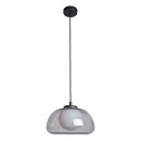 Italux PND-54637-1-BK-SG závěsné stropní svítidlo Ainale | 7W G9 | černá | kouřová
