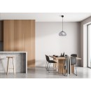 Italux PND-54637-1-BK-SG závěsné stropní svítidlo Ainale | 7W G9 | černá | kouřová