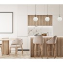 Italux PND-5578-1L-BK závěsné stropní svítidlo Deore E27