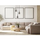 Italux PND-65342-3A-SC+SG závěsné stropní svítidlo Santia E27