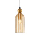 Italux PND-74839-1-GD-AMB závěsné stropní svítidlo Narisa E27