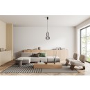 Italux PND-84283-2-BK LED závěsné stropní svítidlo Marco | 10W LED | 590lm | 3000K