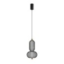 Italux PND-84283-2-BK LED závěsné stropní svítidlo Marco | 10W LED | 590lm | 3000K