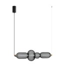Italux PND-84283-4-BK LED závěsné stropní svítidlo Marco | 16W LED | 900lm | 3000K