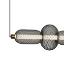 Italux PND-84283-4-BK LED závěsné stropní svítidlo Marco | 16W LED | 900lm | 3000K