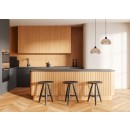 Italux PND-84638-BK-AMB závěsné stropní svítidlo Apiro | 7W E27 | černá | žlutá