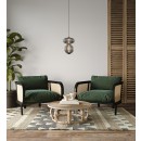 Italux PND-8545-2B-AB-SG LED závěsné stropní svítidlo Nico | 7W integrovaný LED zdroj | 236lm | 3000K | černá | kouřová