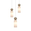 Italux PND-95331-3-BRSS závěsné stropní svítidlo Santos G9